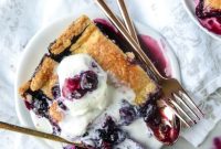 Cinnamon Blueberry Slab Pie Recipe for Party-Sized Dessert