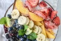Vibrant Rainbow Coconut Smoothie Bowl Recipe for Instagram-Worthy Breakfast