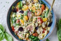 Late-Summer Risotto with Roasted Tomatoes, Corn & Fresh Figs