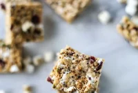 Toasted Marshmallow Quinoa Cashew Butter Rice Krispie Treats