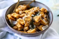 Pumpkin Gnudi in Vanilla Brown Butter Sauce (Video)