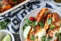 Smoky Enchilada Sauce in 10 Minutes with Cheesy Pork Enchiladas