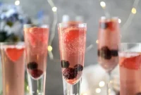 Blackberry Champagne Punch Recipe for Parties and Brunch