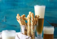 Cheddar and Roasted Garlic Cheese Straws Recipe