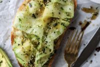 Sesame Cucumber Ribbon Avocado Toast Recipe