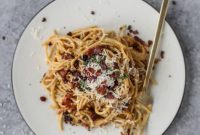 Butternut Squash Spaghetti Carbonara Recipe for Fall Nights