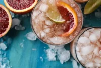 Blood Orange Tequila Fizz Cocktail Recipe