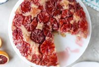 Blood Orange and Vanilla Upside-Down Cake Recipe