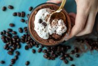 Whipped Tiramisu Chocolate Mousse with Coffee Cream