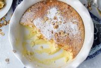 Lemon Almond Pudding Cake Recipe — Moist Citrus Almond Dessert