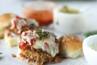 Pesto Chicken Parmesan Sliders Recipe — Juicy Mini Sandwiches
