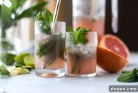 Grapefruit Mint Chia Cooler: Refreshing Hydration Recipe