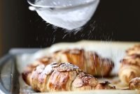 Flaky Almond Croissants Made with Puff Pastry