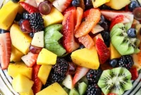 Poppy Seed Fruit Salad Recipe with Creamy Citrus Dressing