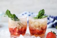 Strawberry Ginger Smash Cocktail Recipe