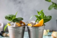 Frozen Peach Vanilla Mint Julep Recipe & Serving Tips