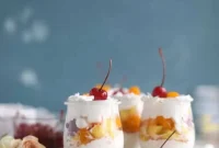 Ambrosia Whipped Yogurt Fruit Parfait Recipe
