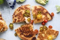 Pimento Cheese and Jalapeño Chicken Quesadillas