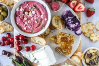 Spring Cheese Board with Beet-Whipped Feta and Seasonal Pairings