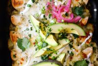 Cheesy Beef Enchiladas with Salsa Verde Recipe