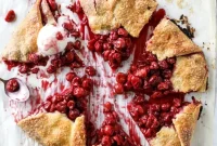 Sour Cherry Galette Recipe: Flaky Crust and Tart Filling