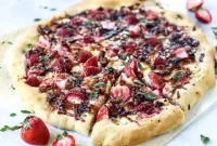 Strawberry, Bacon & Caramelized Onion Pizza Recipe
