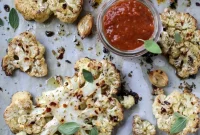 Roasted Sicilian Cauliflower with Quick Tomato Jam Recipe