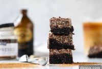 Nutella Coffee Crunch Brownies Recipe (Video)