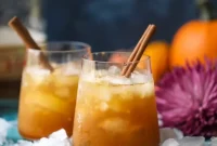 Friendsgiving Pumpkin Bourbon Smash Cocktail Recipe