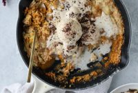 Friendsgiving Pumpkin Skillet Cobbler Recipe (2017)