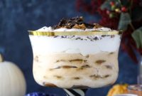 Maple-Pumpkin Gingersnap Tiramisu Trifle Recipe