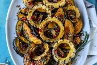 Roasted Squash with Brown Butter and Crispy Toasted Quinoa