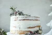 White Christmas Sparkle Cake Recipe for a Festive Holiday Dessert