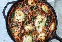 Spicy Sausage & Kale Skillet Lasagna Recipe