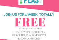 Claim a Free Week of Sweet Peas Meals — Limited Time Offer