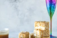 Champagne Caramel Krispie Treat Recipe for Special Occasions