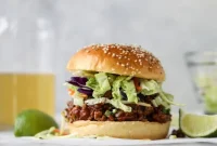 Asian-Style Sloppy Joes with Sesame Ginger Beef