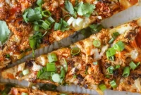Buffalo Roasted Cauliflower Flatbread Recipe