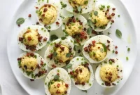 French Onion Deviled Eggs Recipe: Savory Appetizer with Caramelized Onions