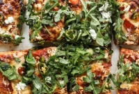 Hot Honey Goat Cheese Pepperoni Pizza Recipe