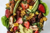 Chipotle Chicken Cobb Salad Recipe — Smoky, Creamy & Fresh