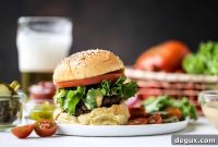 Smoked Gouda Smash Burgers with Signature House Sauce