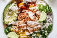 Spicy Fish Taco Bowls with Mango Pico de Gallo