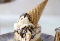 Peanut Butter Fudge Ice Cream Cake Recipe — Creamy Layered Dessert