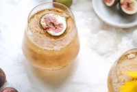 Brown Sugar Fig Sparkling Cocktail Recipe