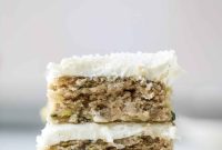 Zucchini Bars with Cream Cheese Frosting — Moist Spring Dessert
