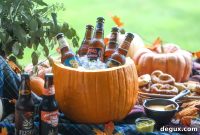 How to Serve Pumpkin Beer with a Hot Pretzel Bar for Fall Entertaining
