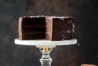 Salted Dark Chocolate Stout Cake Recipe — Moist Fudgy Dessert