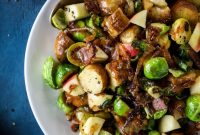 Warm Pretzel Panzanella with Tangy Mustard Vinaigrette