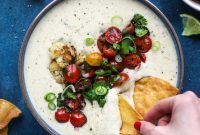 Roasted Cauliflower Queso Recipe: Creamy Vegan Dip for Parties